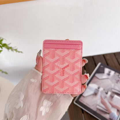 HypedEffects Goyard Card Holder Wallet Signature Pattern Luxury Design
