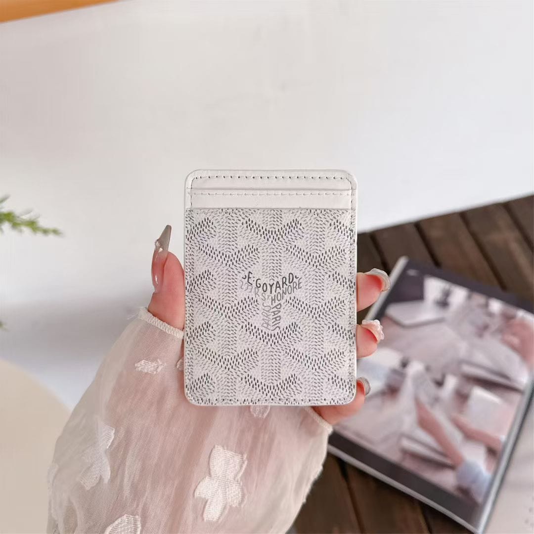 HypedEffects Goyard Card Holder Wallet Signature Pattern Luxury Design