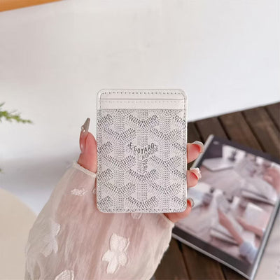 HypedEffects Goyard Card Holder Wallet Signature Pattern Luxury Design