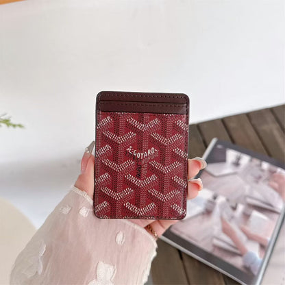 HypedEffects Goyard Card Holder Wallet Signature Pattern Luxury Design