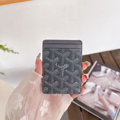 HypedEffects Goyard Card Holder Wallet Signature Pattern Luxury Design