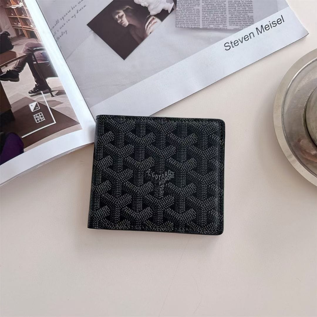 HypedEffects Goyard Monogram Bifold Wallet – Multiple Colors Available
