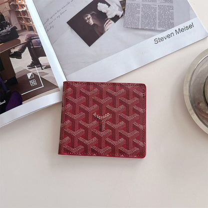 HypedEffects Goyard Monogram Bifold Wallet – Multiple Colors Available