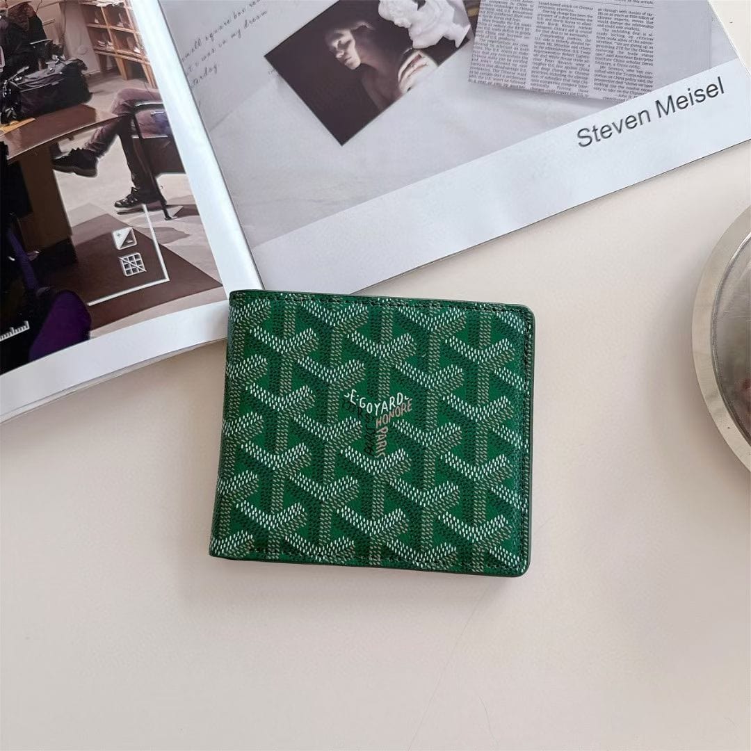 HypedEffects Goyard Monogram Bifold Wallet – Multiple Colors Available