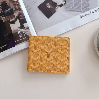 HypedEffects Goyard Monogram Bifold Wallet – Multiple Colors Available