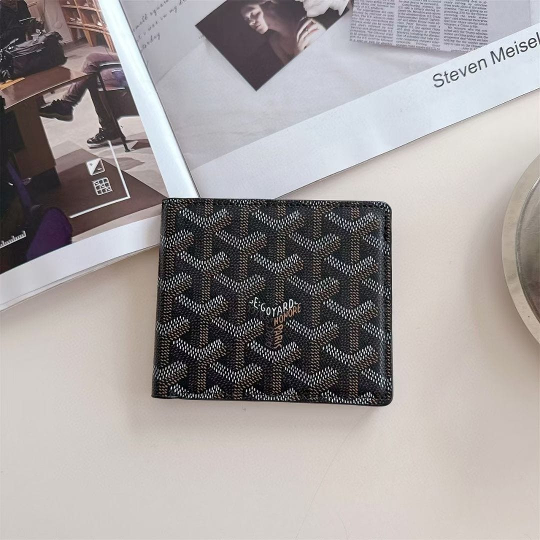 HypedEffects Goyard Monogram Bifold Wallet – Multiple Colors Available