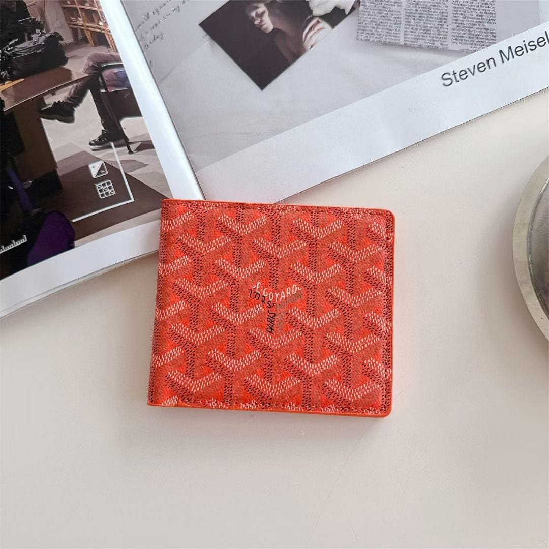 HypedEffects Goyard Monogram Bifold Wallet – Multiple Colors Available