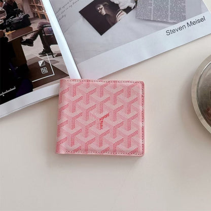 HypedEffects Goyard Monogram Bifold Wallet – Multiple Colors Available