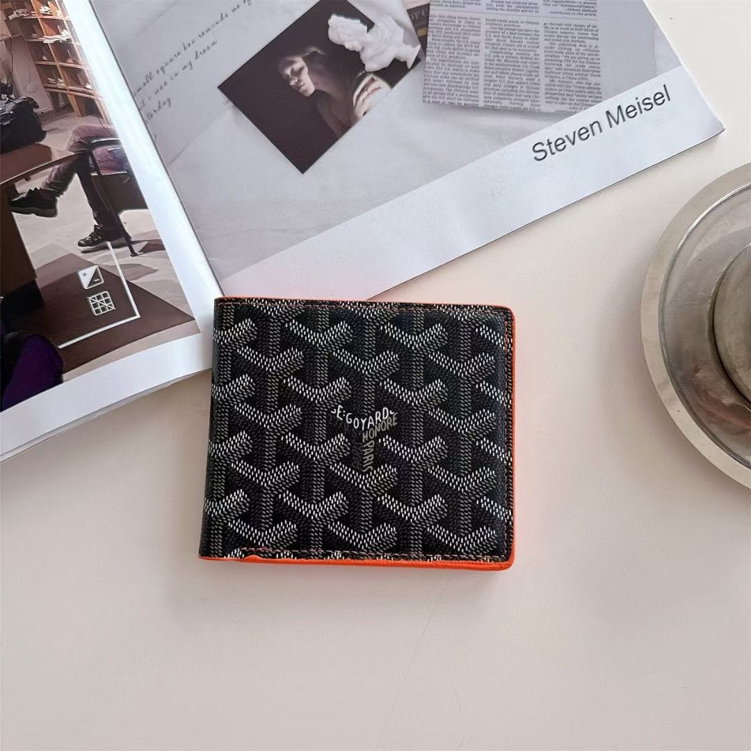 HypedEffects Goyard Monogram Bifold Wallet – Multiple Colors Available
