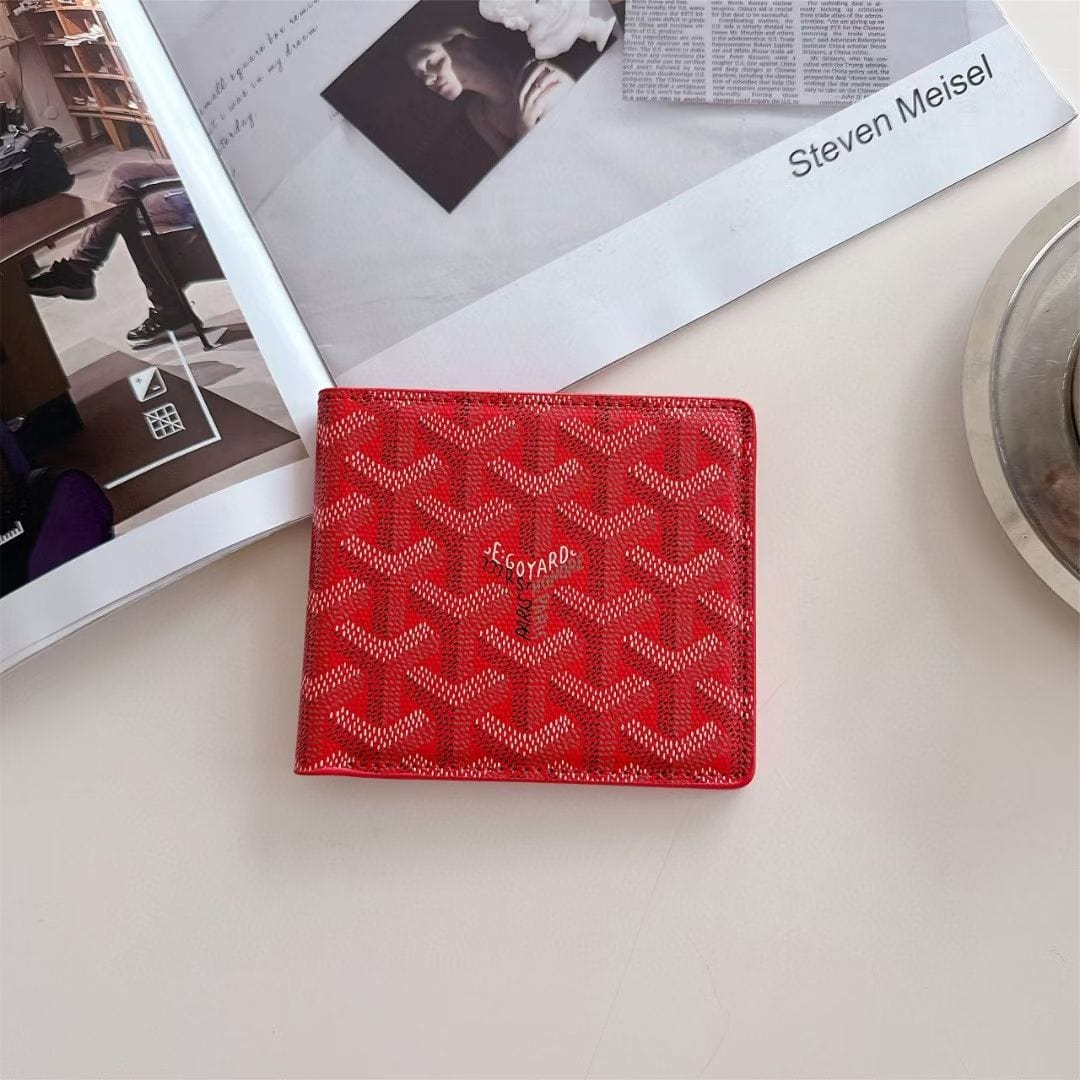 HypedEffects Goyard Monogram Bifold Wallet – Multiple Colors Available
