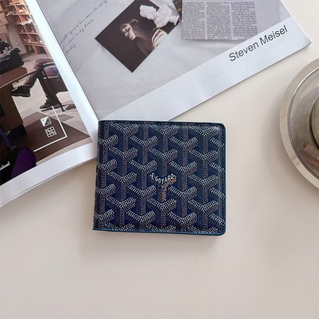 HypedEffects Goyard Monogram Bifold Wallet – Multiple Colors Available