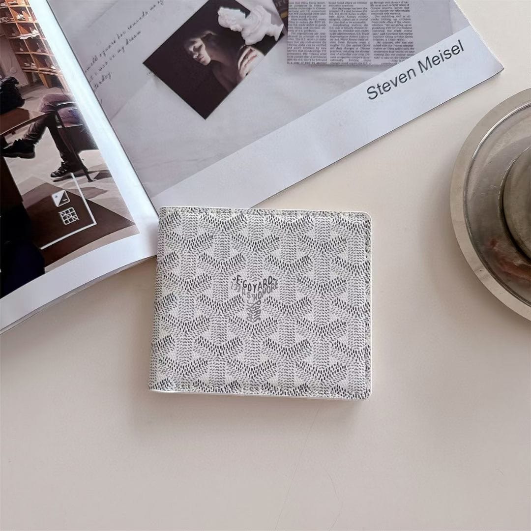 HypedEffects Goyard Monogram Bifold Wallet – Multiple Colors Available
