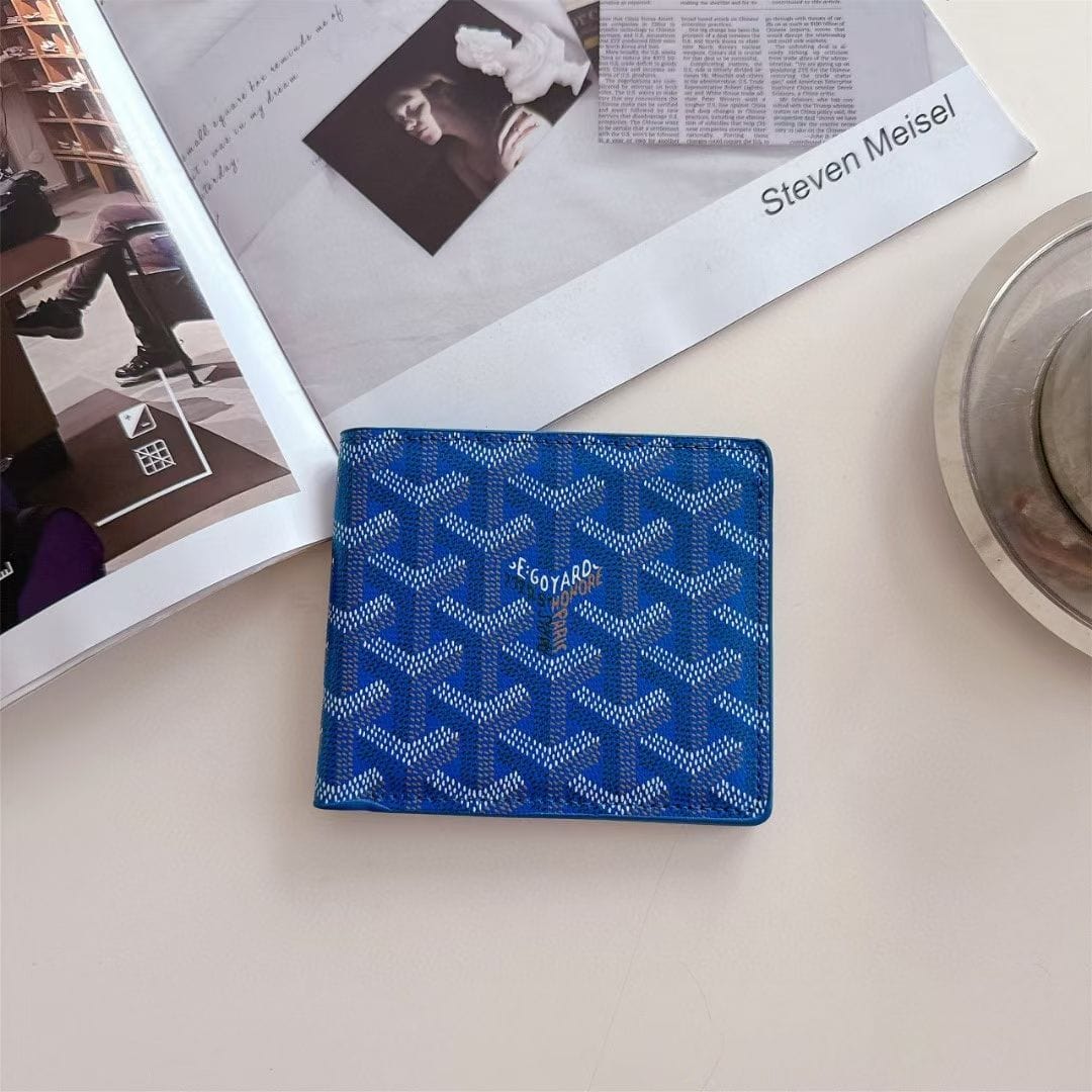 HypedEffects Goyard Monogram Bifold Wallet – Multiple Colors Available