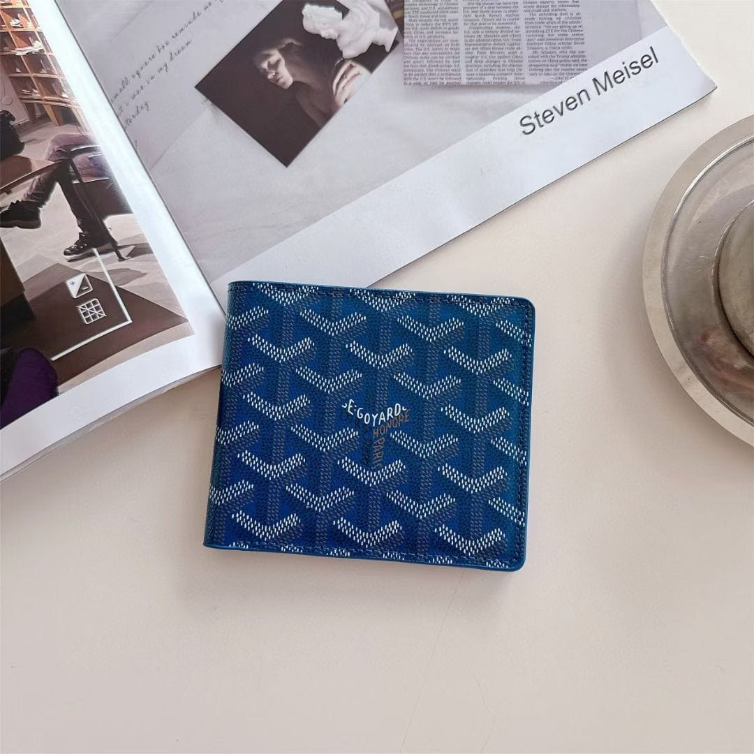HypedEffects Goyard Monogram Bifold Wallet – Multiple Colors Available