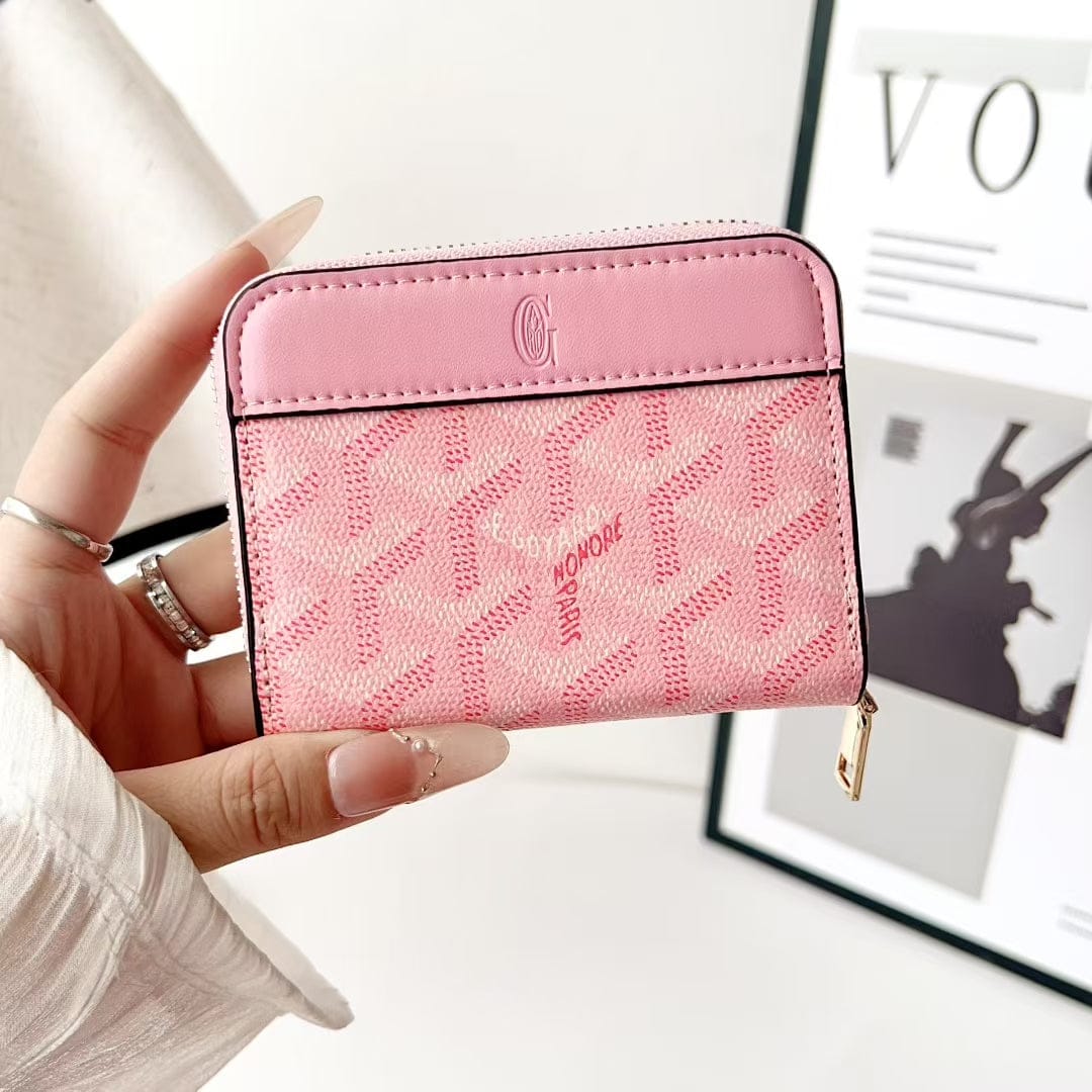HypedEffects Goyard Zip Around Card Holder Mini Wallet