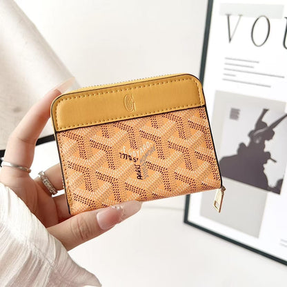 HypedEffects Goyard Zip Around Card Holder Mini Wallet