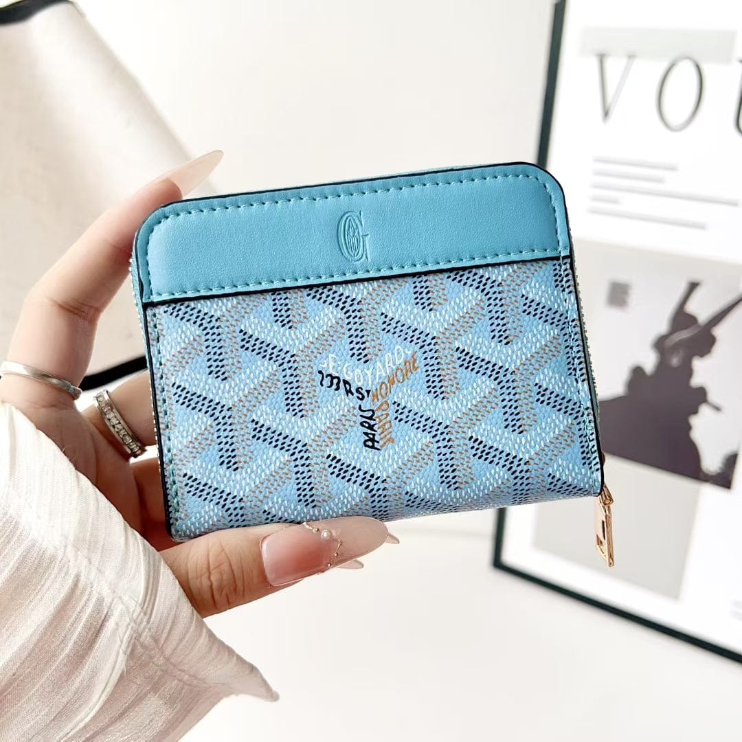 HypedEffects Goyard Zip Around Card Holder Mini Wallet