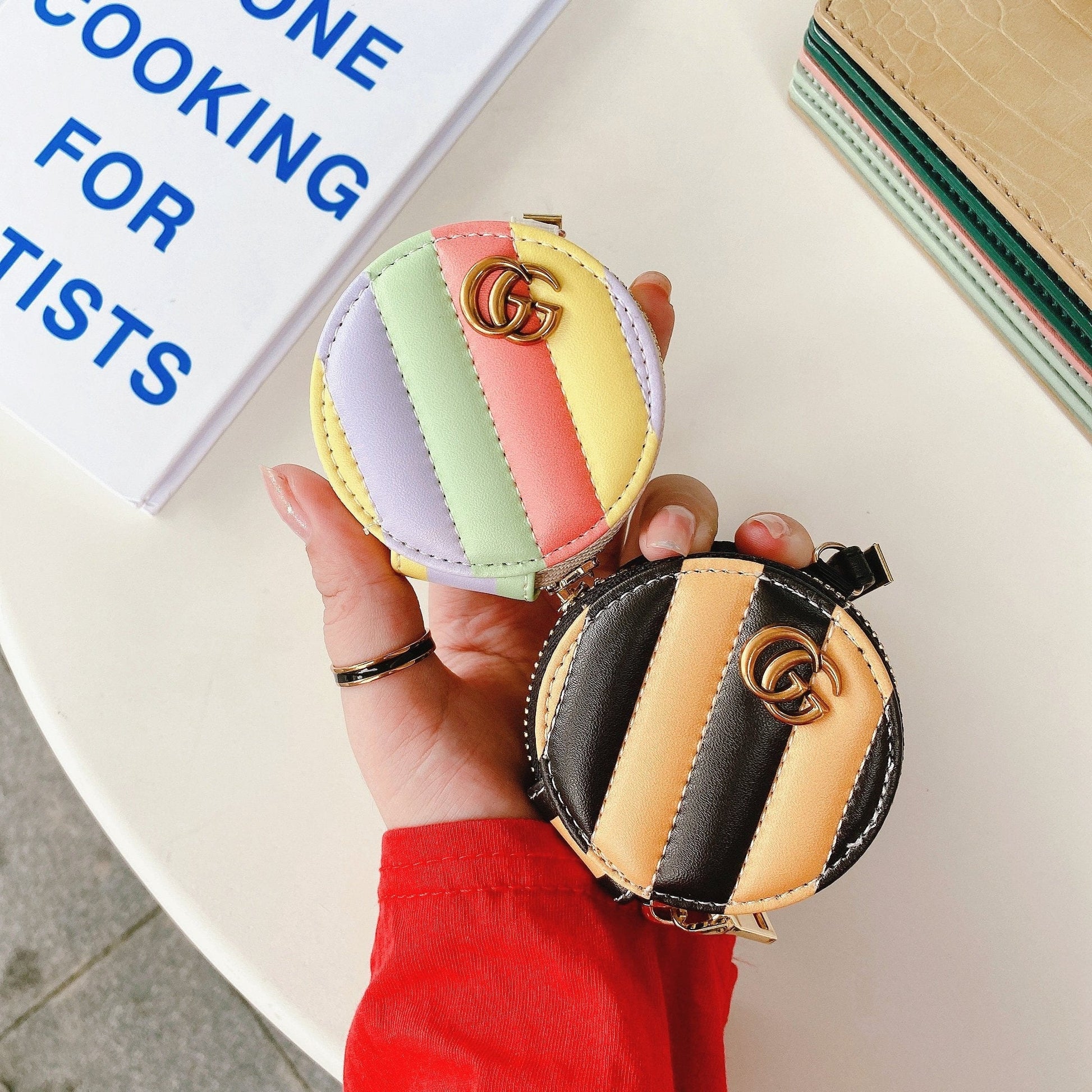 HypedEffects gucci Airpods Pro Leather Bag