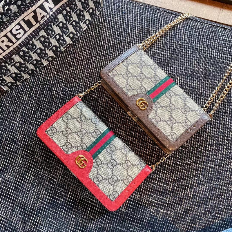 HypedEffects gucci Essential Carry: The All-in-One iPhone 13 to 16 Case-Wallet