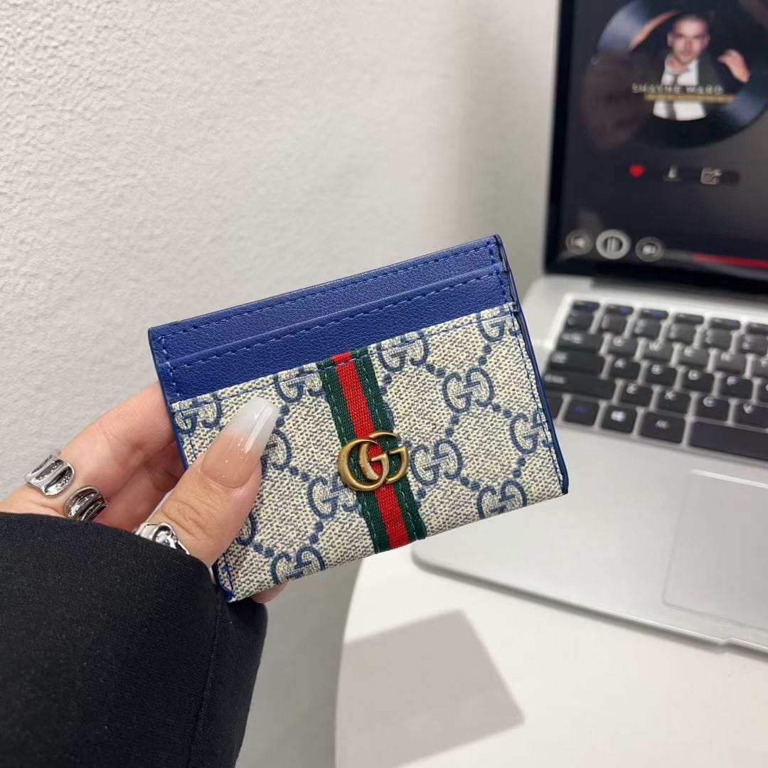 HypedEffects gucci gucci Canvas Wallet Card Holder