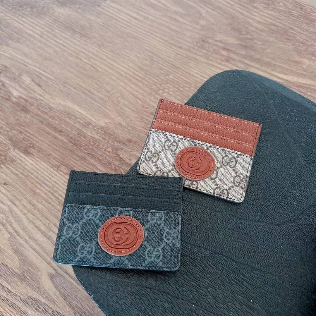 HypedEffects gucci gucci Logo Slim Wallet Card Holder