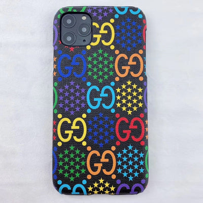 HypedEffects gucci gucci Psychedelic Leather Phone Case For Huawei