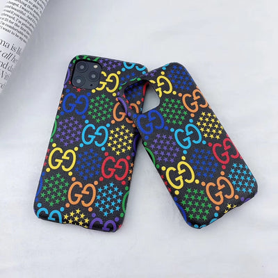 HypedEffects gucci gucci Psychedelic Leather Phone Case For Huawei