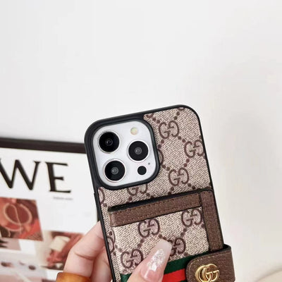 HypedEffects gucci iPhone 15 Case with Wrist Strap