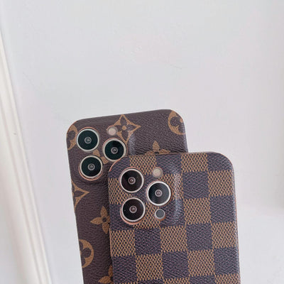 HypedEffects Gucci Leather Samsung Protective Cover | Galaxy 24 Ultra Cases