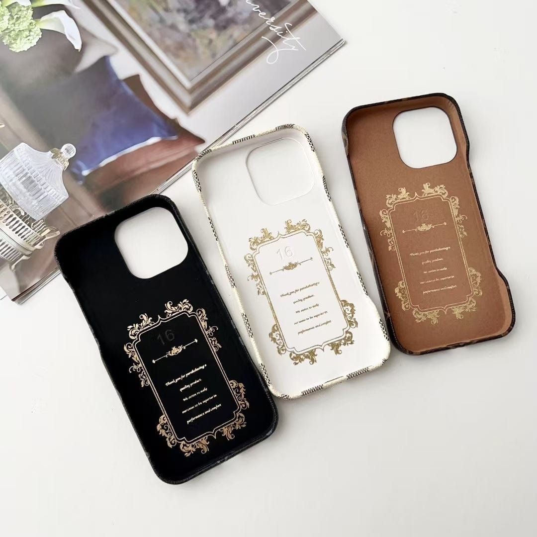 HypedEffects gucci & louis vuitton Monogram Cardholder iPhone Case