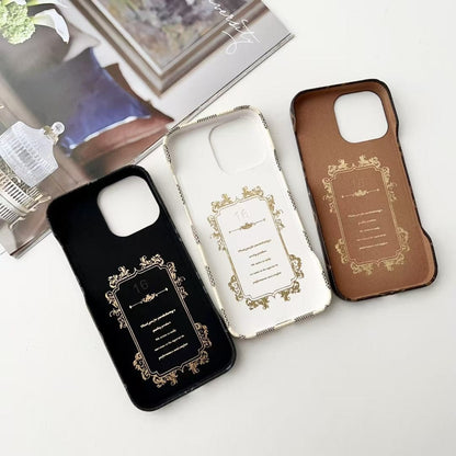 HypedEffects gucci & louis vuitton Monogram Cardholder iPhone Case