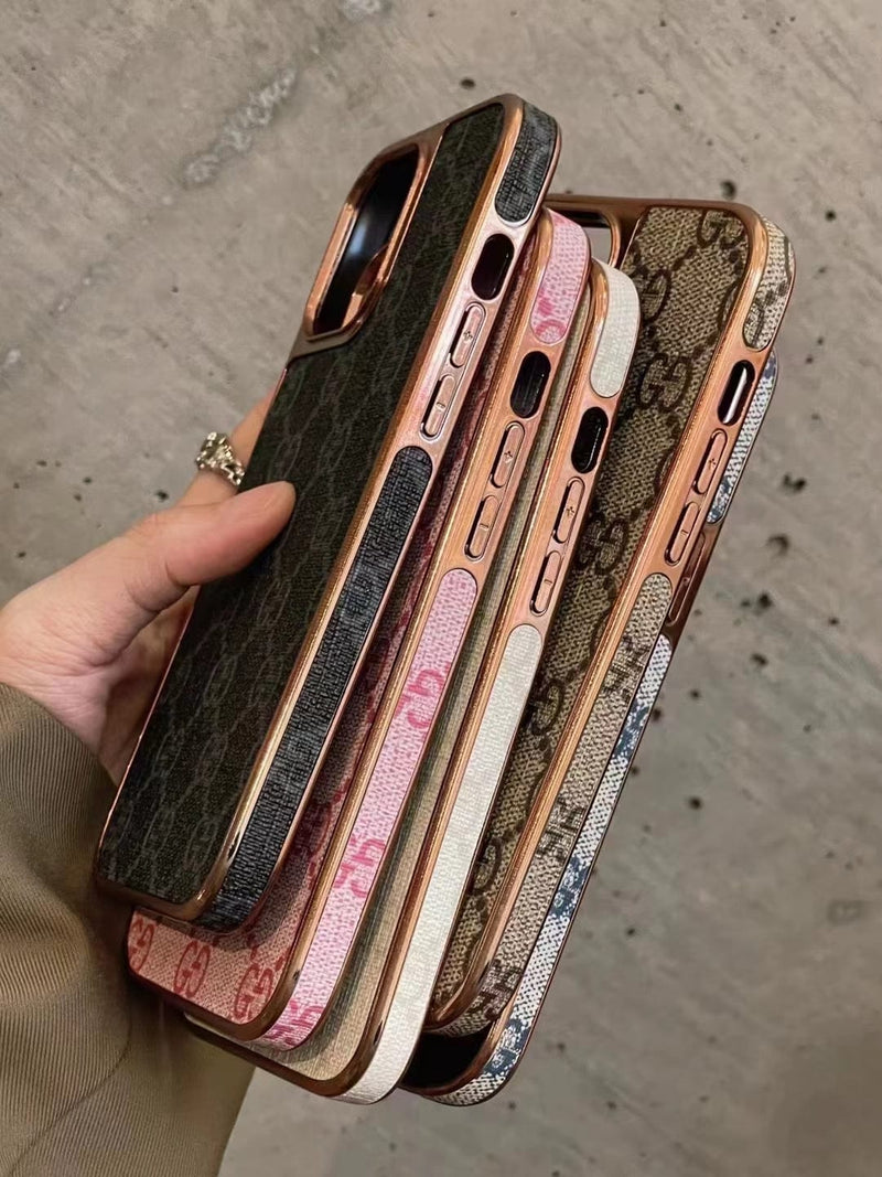 HypedEffects gucci Ophidia iPhone 15 Case with Credit Card Pouch