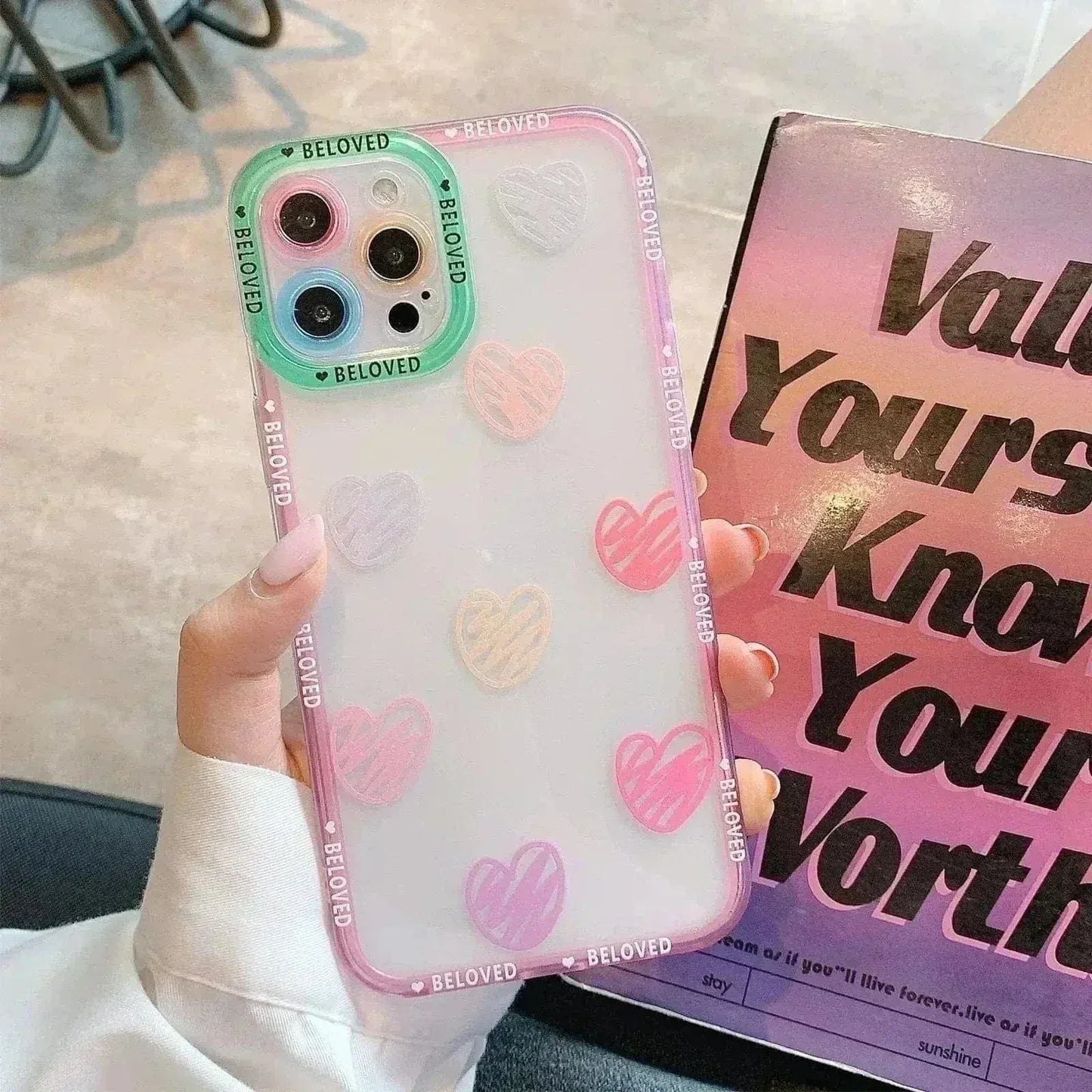 HypedEffects Heart Graffiti Phone Case