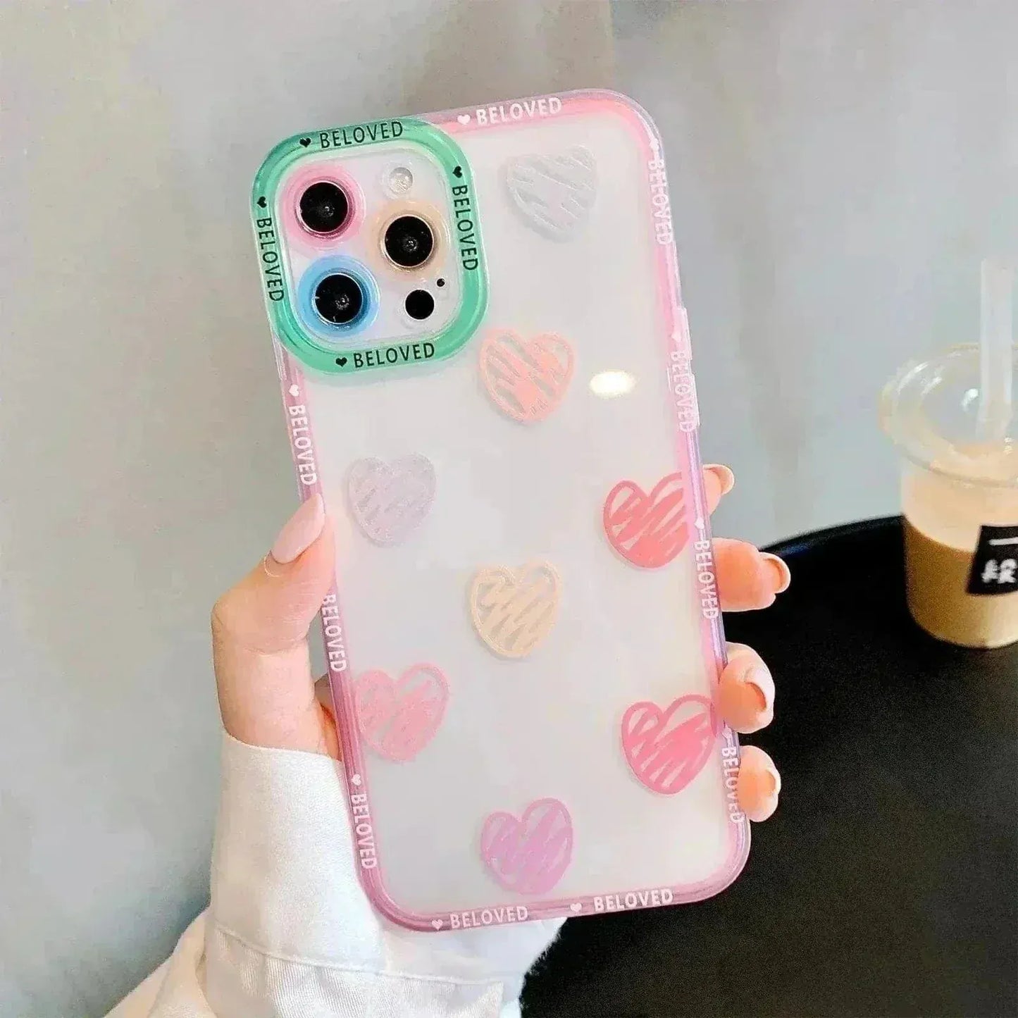 HypedEffects Heart Graffiti Phone Case