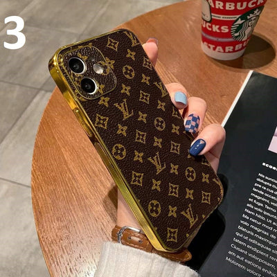 HypedEffects High End Leather Louis Vuitton iPhone Case