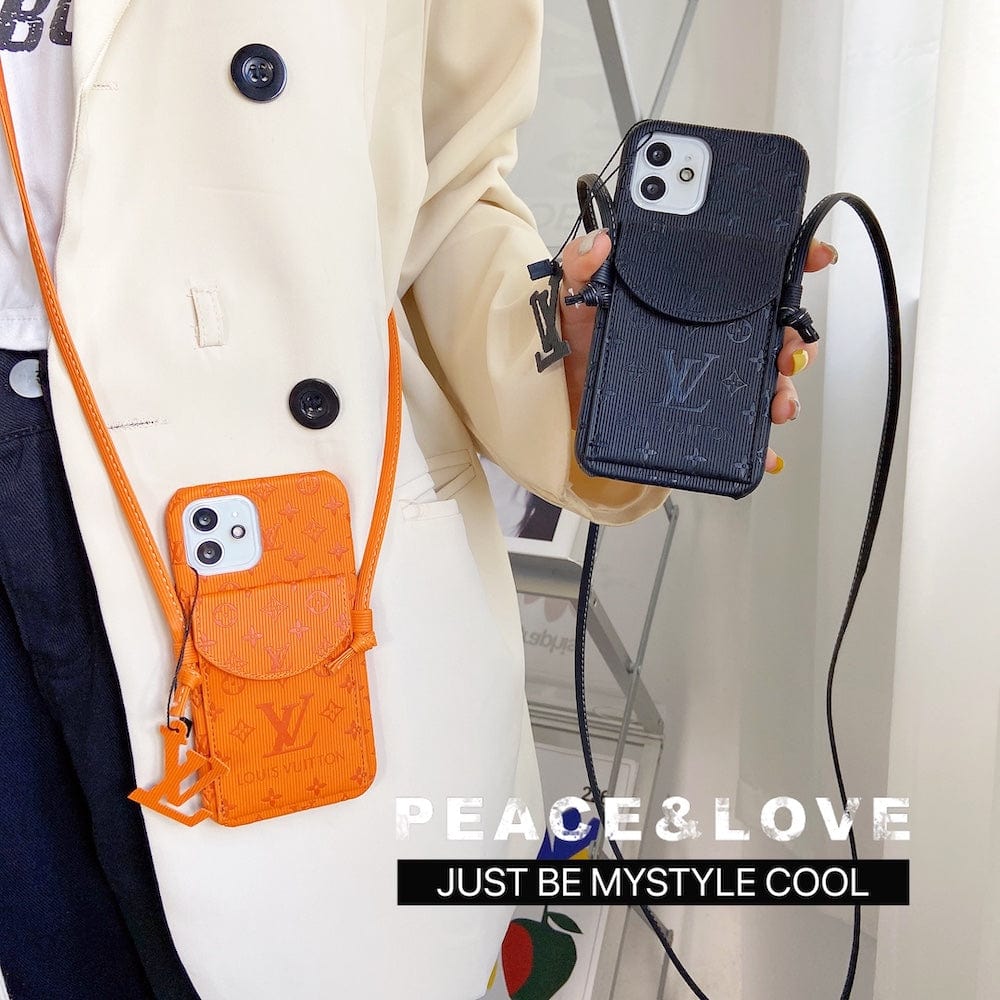 HypedEffects High End louis vuitton Samsung Pocket Cases With Straps "More Designs"