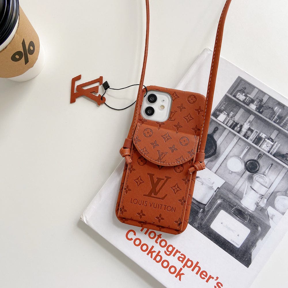 HypedEffects High End louis vuitton Samsung Pocket Cases With Straps "More Designs"