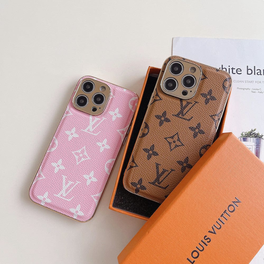 HypedEffects Iconic louis vuitton iPhone Cases - Timeless Luxury for iPhone 11, 12, 13, and 14 Pro Max