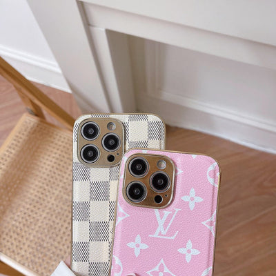 HypedEffects Iconic louis vuitton iPhone Cases - Timeless Luxury for iPhone 11, 12, 13, and 14 Pro Max