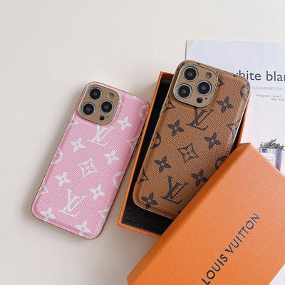 HypedEffects Iconic Louis Vuitton iPhone Cases - Timeless Luxury for iPhone 11, 12, 13, and 14 Pro Max