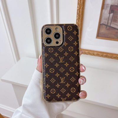 HypedEffects Iconic Louis Vuitton iPhone Cases - Timeless Luxury for iPhone 11, 12, 13, and 14 Pro Max