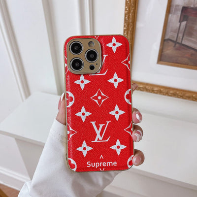 HypedEffects Iconic Louis Vuitton iPhone Cases - Timeless Luxury for iPhone 11, 12, 13, and 14 Pro Max