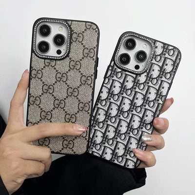 HypedEffects iPhone 16 Gucci Leather Covers