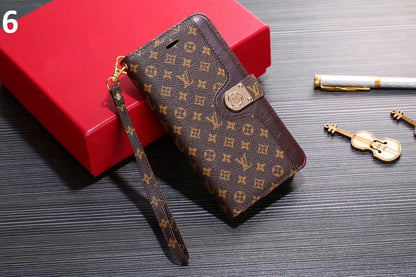 HypedEffects Leather Folio louis vuitton Phone Cases for iPhone 13 | iPhone 14 | iPhone 15