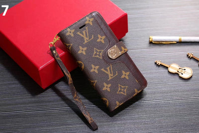 HypedEffects Leather Folio Louis Vuitton Phone Cases for iPhone 13 | iPhone 14 | iPhone 15