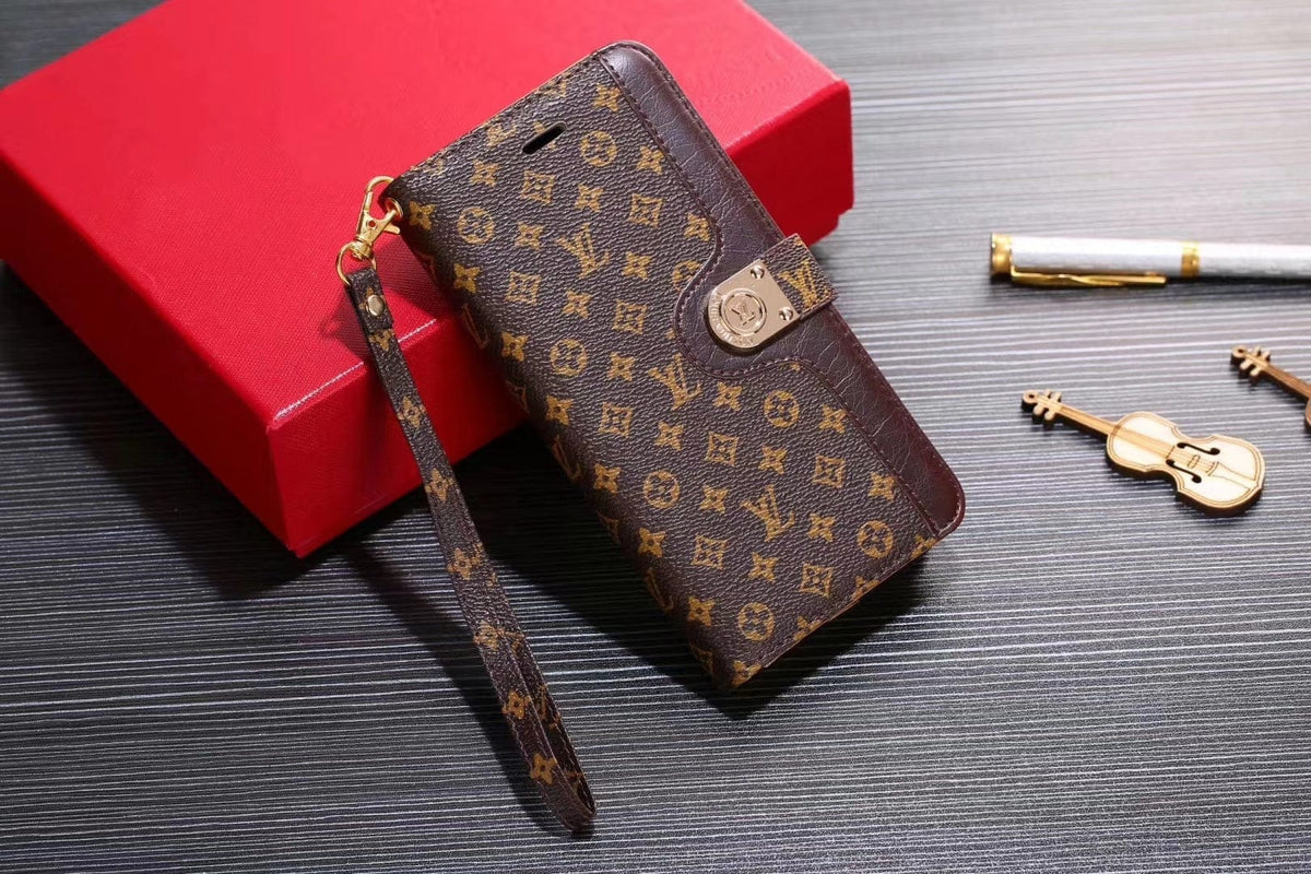 HypedEffects Leather Folio louis vuitton Samsung Cases