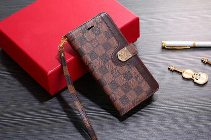 HypedEffects Leather Folio louis vuitton Samsung Cases