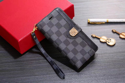 HypedEffects Leather Folio louis vuitton Samsung Cases