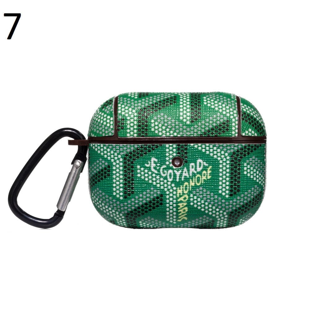 HypedEffects Leather Goyard Airpods PRO Case