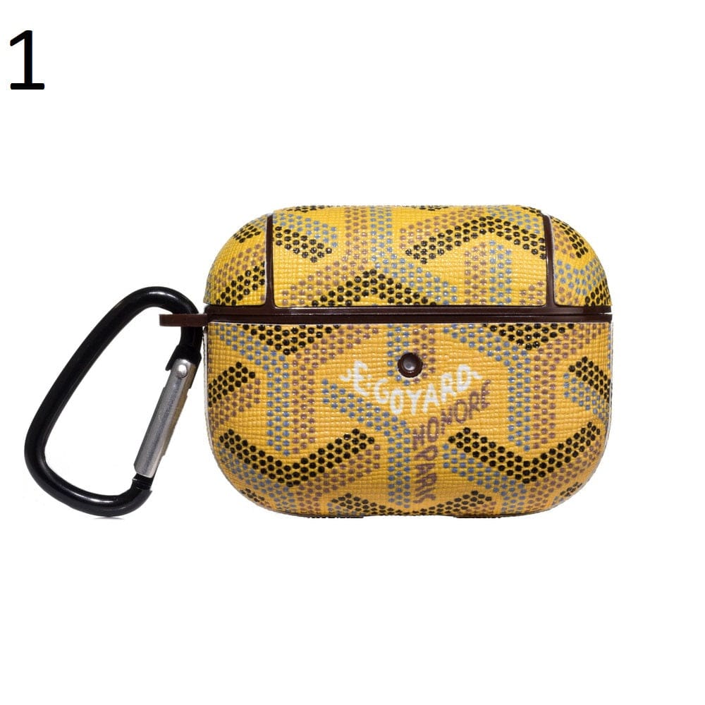 HypedEffects Leather Goyard Airpods PRO Case